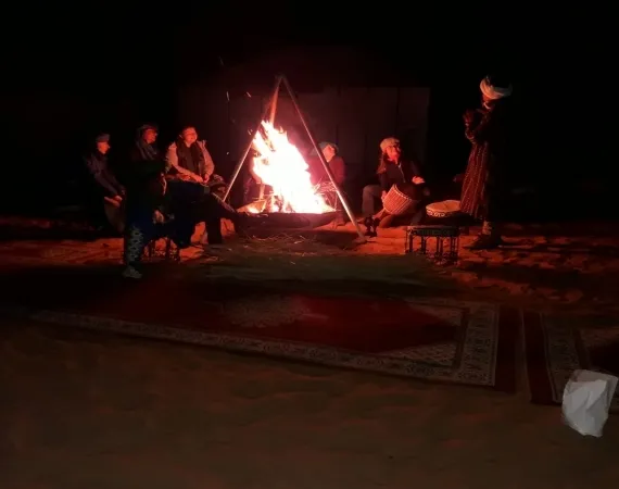 Bivouac desert merzouga