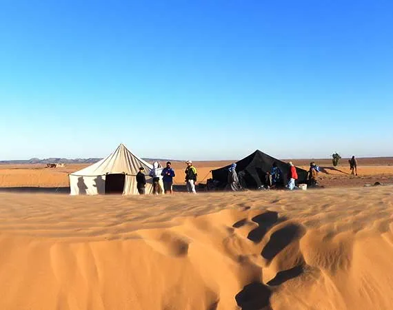 camp desert erg lihoudi mhamid