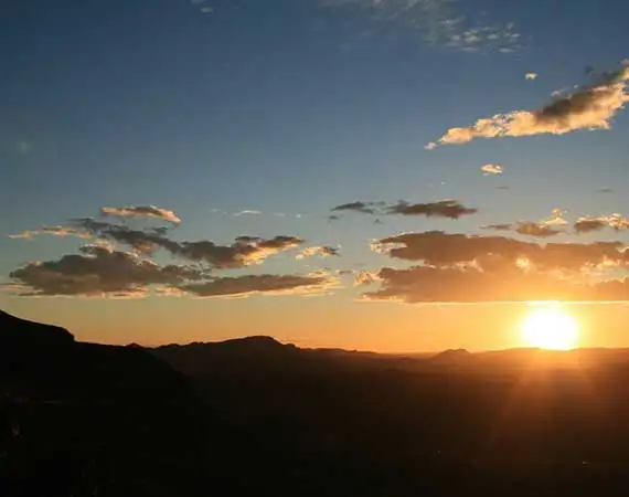 coucher du soleil desert maroc