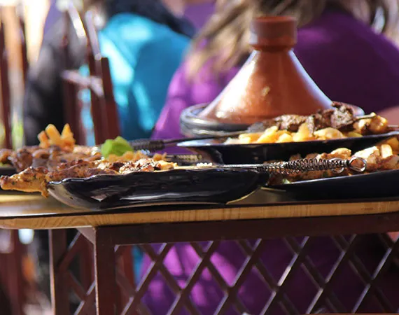 dejeuner voyage sud maroc