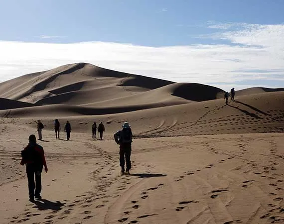 erg chegaga trek desert maroc