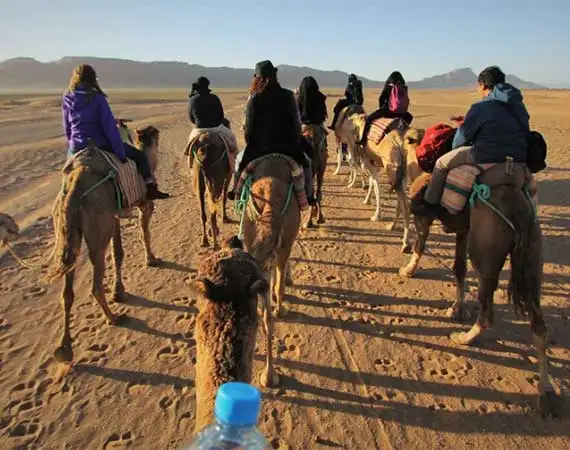 excursion desert Mhamid dromadiares