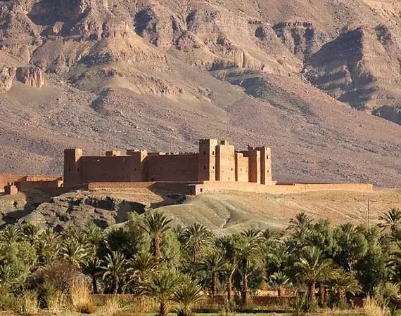 kasbah tamnougalt agdez valee draa Maroc