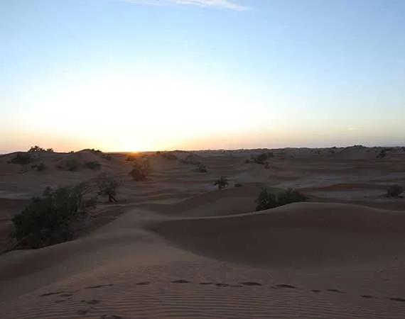 lever soleil desert maroc