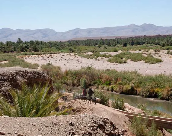 oued draa trek maroc