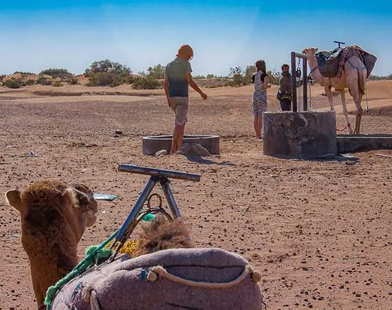 puit d eau desert maroc