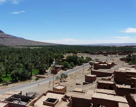 route ouarzazate zagora excursion