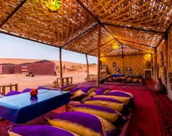 nuit desert bivouac merzouga